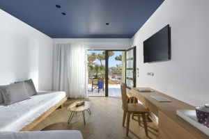 Woonvoorbeeld superior familiekamer landzicht