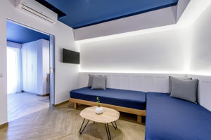 Woonvoorbeeld superior familiekamer zee- of zwembadzicht