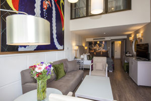 Woonvoorbeeld duplex familiekamer