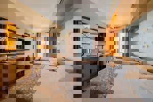 Woonvoorbeeld 2-persoonskamer standaard landzicht