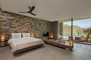 Woonvoorbeeld deluxe kamer lagoon