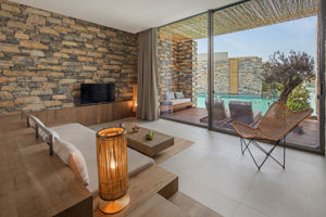 Woonvoorbeeld deluxe kamer lagoon