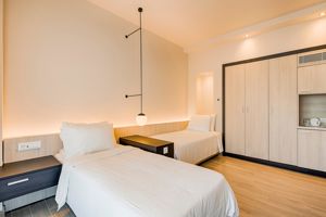 Woonvoorbeeld familiekamer premium met zeezicht