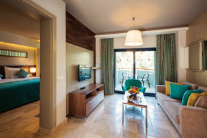 Woonvoorbeeld Familiekamer Suite Club Deluxe