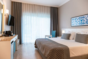 Woonvoorbeeld kamer met tussendeur