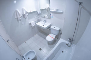 Woonvoorbeeld standaardkamer of 2-kamerappartement