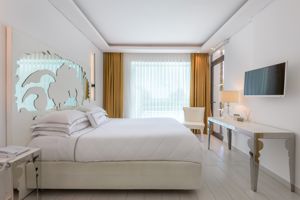 Woonvoorbeeld suite met prive zwembad