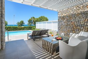 Woonvoorbeeld suite met prive zwembad