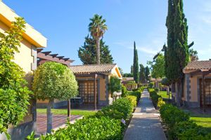 Woonvoorbeeld 2-kamerbungalow (Zwembadzicht) of 3-kamerbungalow