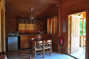 Woonvoorbeeld log villa