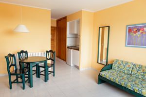 Woonvoorbeeld studio of 2-kamerappartement