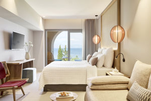 Woonvoorbeeld junior suite bungalow met zeezicht