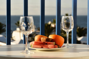 Woonvoorbeeld 2-kamerappartement zeezicht