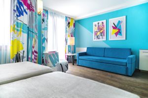 Woonvoorbeeld standaardkamer zeezicht