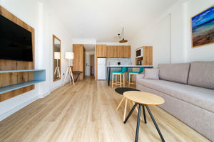 Woonvoorbeeld 2-kamerappartement premium zeezicht high floor