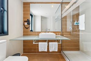 Woonvoorbeeld Familiekamer zeezicht