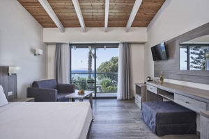 Woonvoorbeeld deluxe kamer zijzeezicht