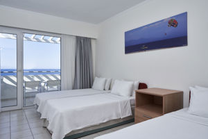 Woonvoorbeeld familiekamer comfort zeezicht