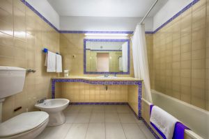 Woonvoorbeeld 2- of 3-kamerappartement (zwembadzicht)