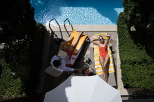 Woonvoorbeeld swim-upkamer