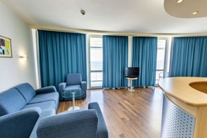 Woonvoorbeeld 2-kamerappartement zeezicht