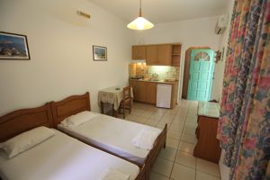 Woonvoorbeeld studio of 2-kamerappartement