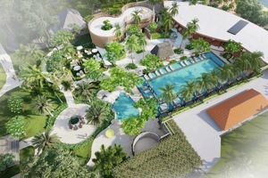 Artist impressie renovatie Segara Village