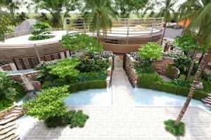 Artist impressie renovatie Segara Village