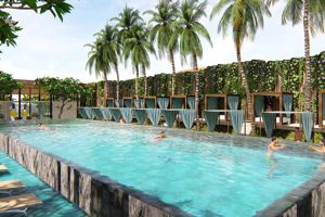 Artist impressie renovatie Segara Village