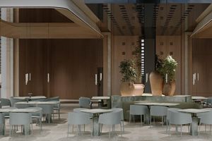 Artist impression restaurant