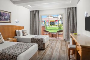 Woonvoorbeeld Familiekamer tuinzicht