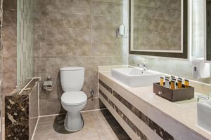 Woonvoorbeeld Familiekamer tuinzicht