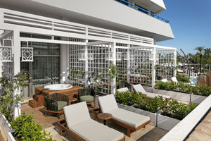 Woonvoorbeeld Duplex suite terras