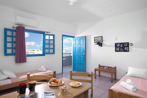 Woonvoorbeeld 2-kamerappartement met landzicht