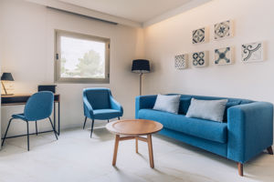 Woonvoorbeeld standaardkamer familie suite