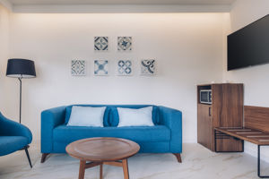 Woonvoorbeeld suite, familie suite & suite tuinzicht