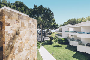 Woonvoorbeeld familie suite tuinzicht