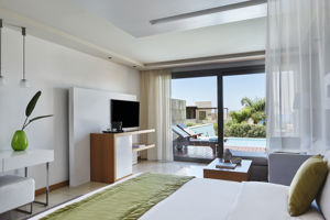 Woonvoorbeeld Suite met prive zwembad en landzicht