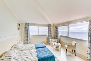 Woonvoorbeeld standaardkamer zeezicht geen balkon