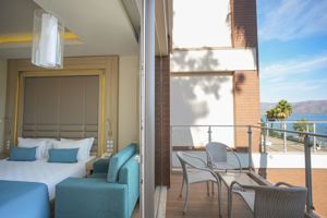 Woonvoorbeeld Familiekamer Standaard Zijzee- of Zeezicht