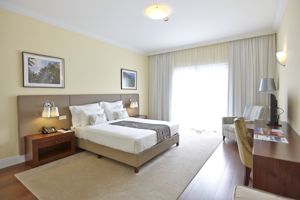 Woonvoorbeeld standaardkamer (zijzeezicht of zeezicht)