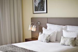 Woonvoorbeeld standaardkamer (zijzeezicht of zeezicht)