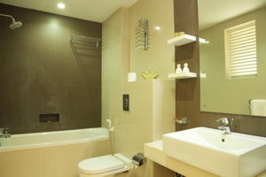 Woonvoorbeeld badkamer