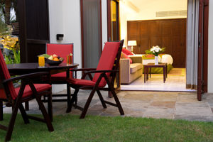 Woonvoorbeeld junior suite land- & zeezicht