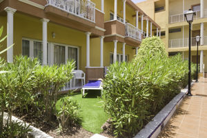 woonvoorbeeld 2-kamerappartement met privétuin