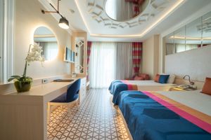 Woonvoorbeeld familie deluxekamer