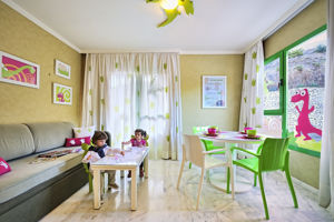 Woonvoorbeeld juniorsuite dino