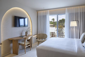 Woonvoorbeeld Deluxekamer met tuinzicht