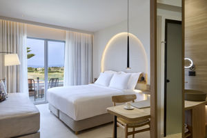 Woonvoorbeeld Deluxekamer met zeezicht