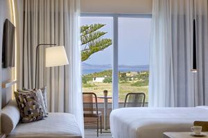 Woonvoorbeeld Deluxekamer met zeezicht